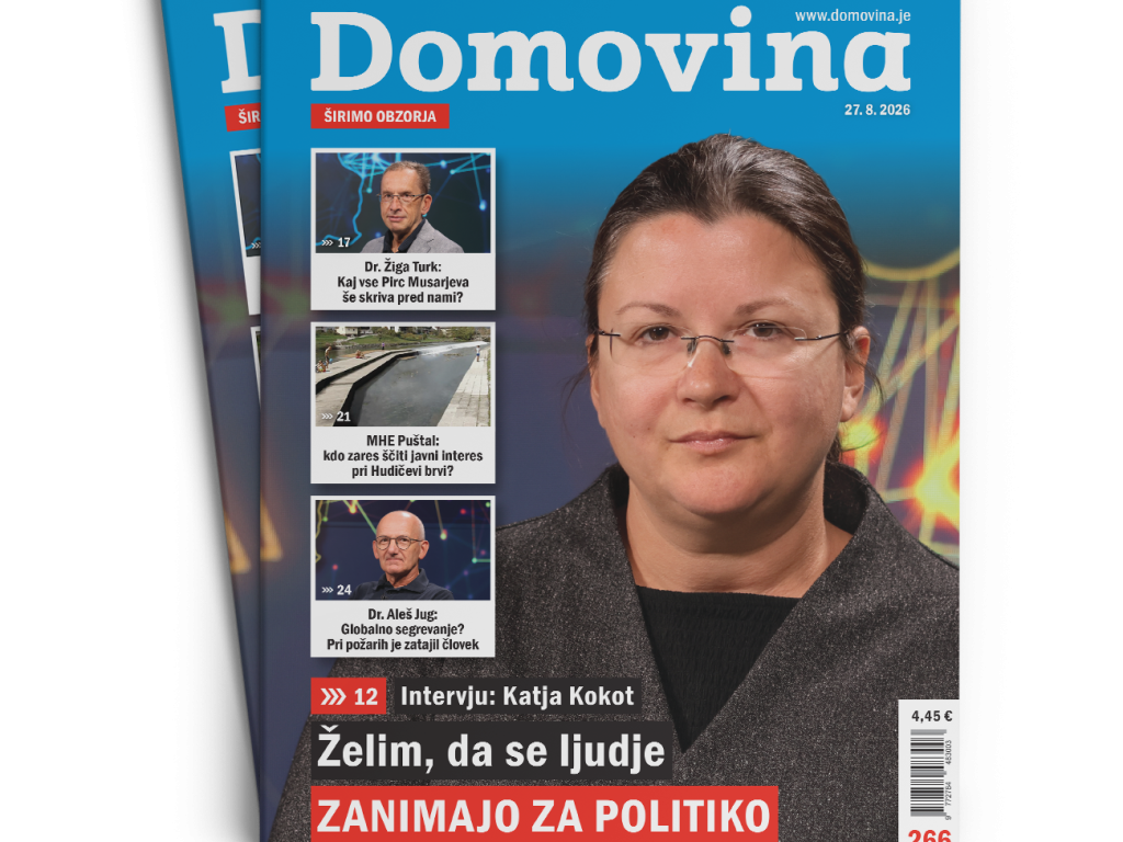 Domovina 266: Želim, da se ljudje zanimajo za politiko