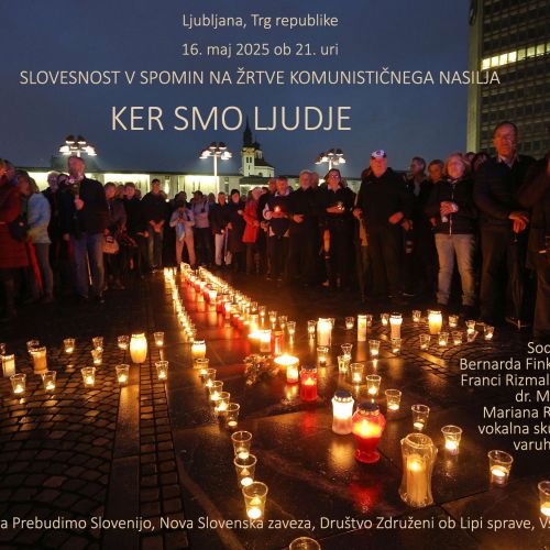 Slovesnost v spomin na žrtve komunističnega nasilja
