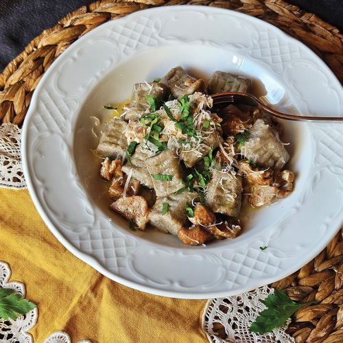 Ajdovo-krompirjevi njoki