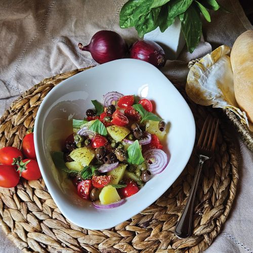 Sicilijanska krompirjeva solata