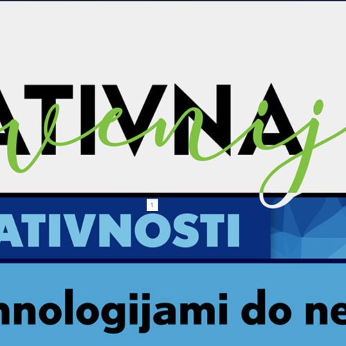 Pred Dnevom inovativnosti: inovacije so ključ do konkurenčnosti in odpornosti gospodarstva
