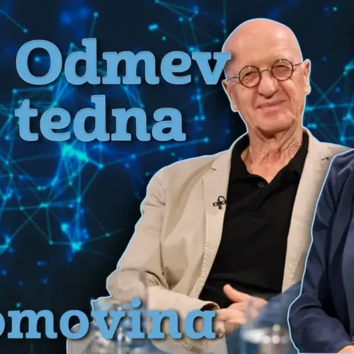[Video] Dr. Andrej in dr. Verena Perko: Na univerzi so mladi, ki se ne znajo izražati (Odmev tedna, 18. 9. 2026)