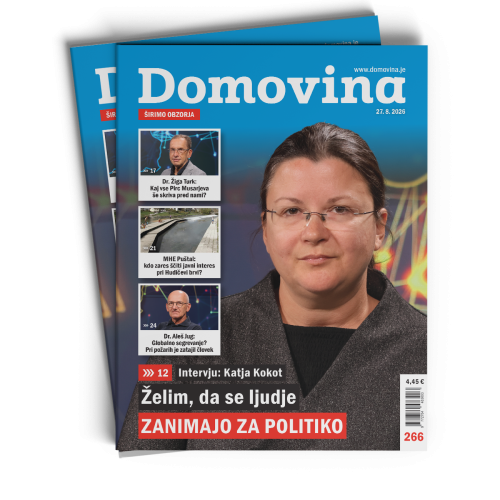 Domovina 266: Želim, da se ljudje zanimajo za politiko