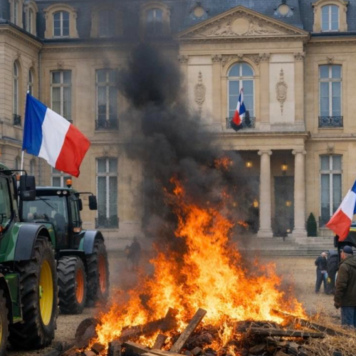 Kmetje zablokirali Pariz in Berlin, protest napovedan tudi v Milanu