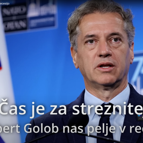 Robert Golob nas pelje v recesijo