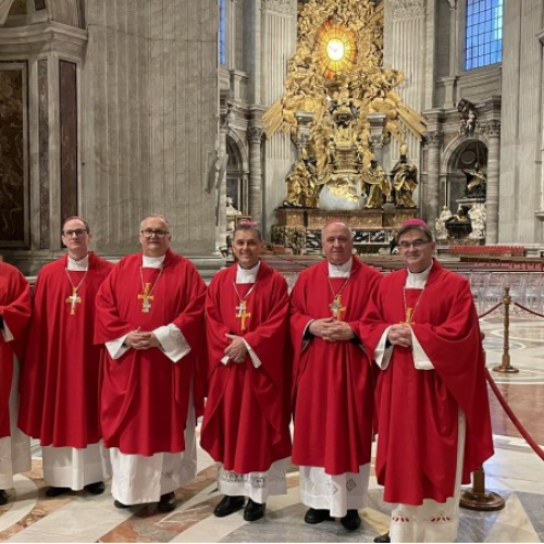 Ad limina Apostolorum – papež pozorno poslušal slovenske škofe