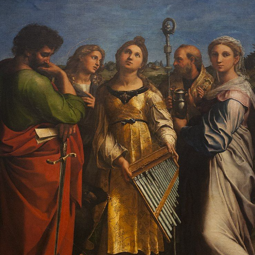 Sveta Cecilija, zavetnica cerkvene glasbe