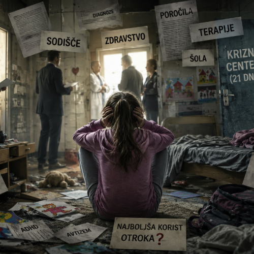 Krizni center že mesece opozarja, da namestitev ni več v otrokovo korist
