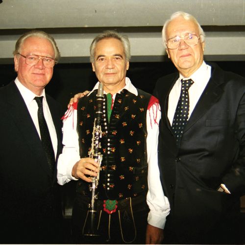 Vito Muženič – profesor z narodno-zabavnim klarinetom