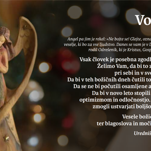 Blagoslovljen božič!