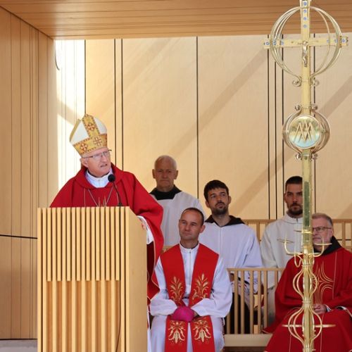 Nadškof Zore zakoncem: »Ni naključje, da sta vidva skupaj«