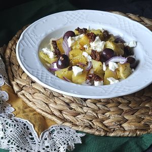 krompirjeva solata, hrana
