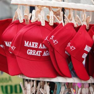 rdeče čepice, Trump, inavguracija